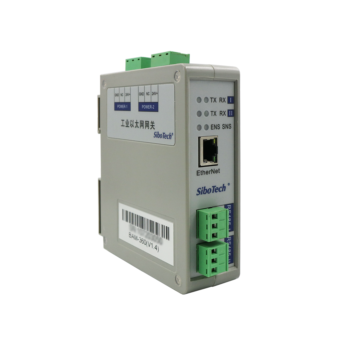 Modbus / BACnet IP 网关 BAM-360（双串口）