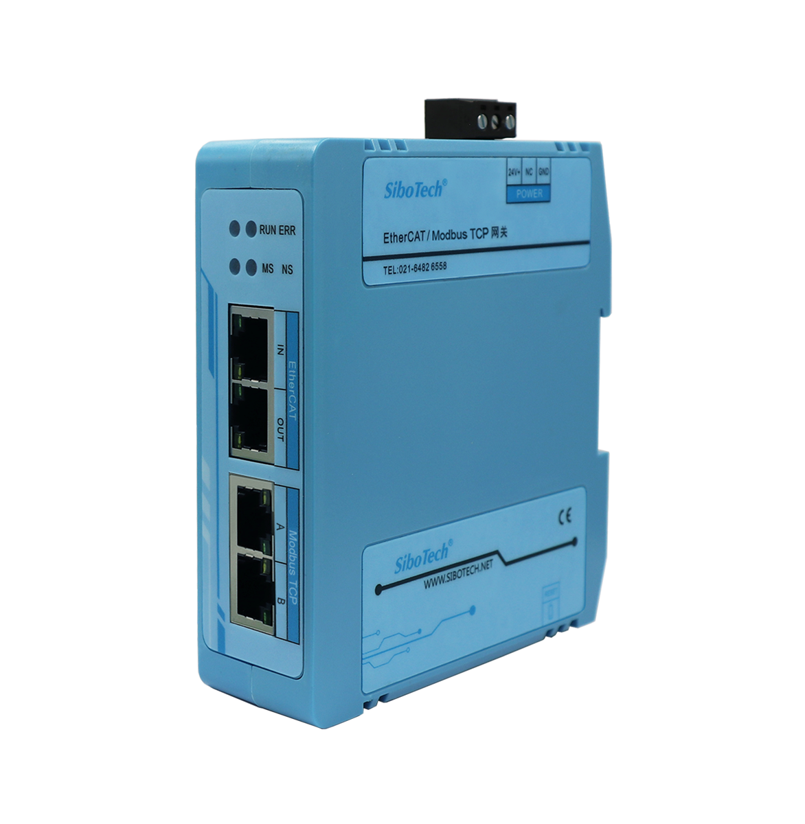 Modbus TCP/EtherCAT网关 ECE-583