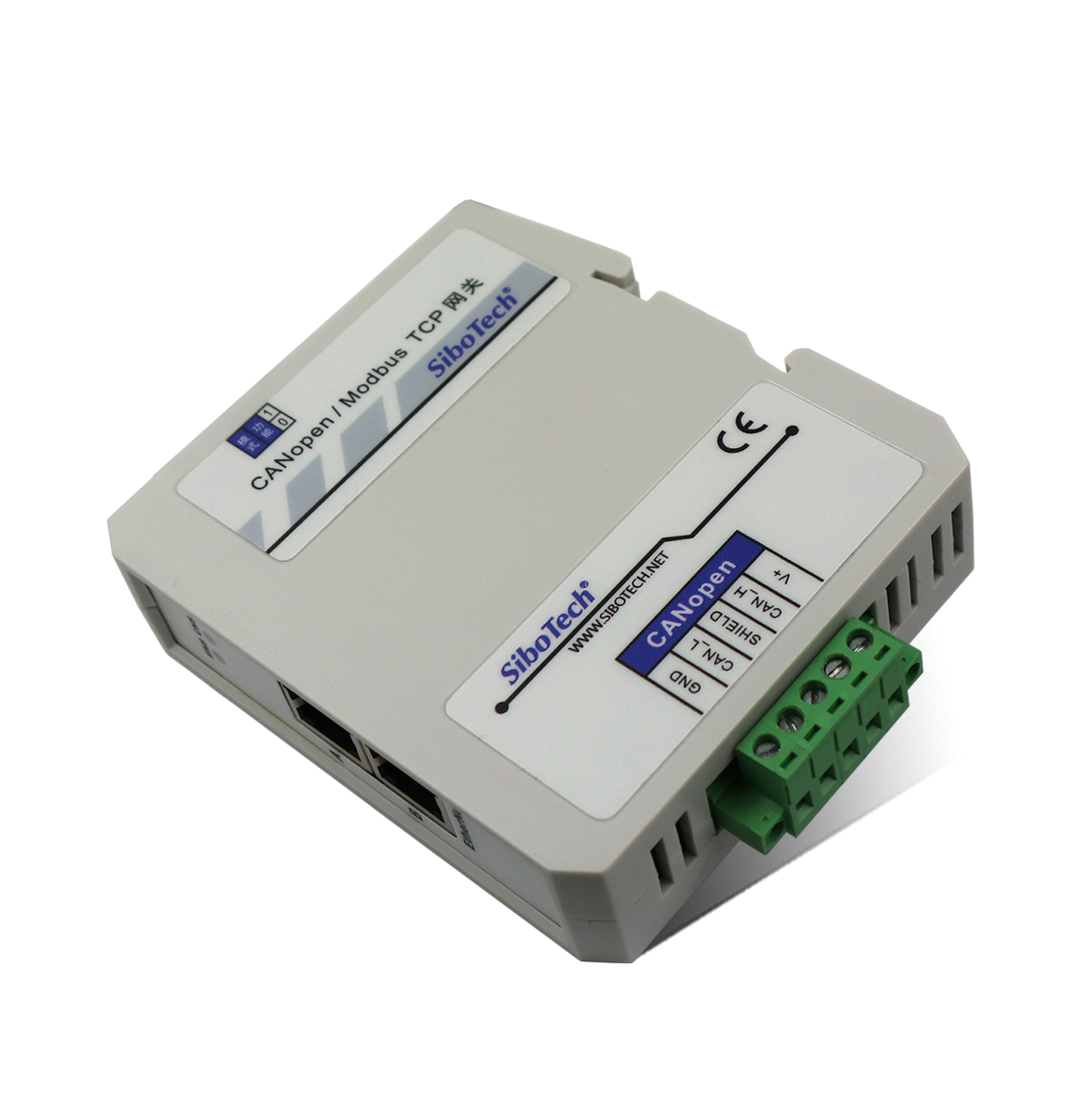 Modbus TCP /CANopen 网关 ENC-316 V2.0