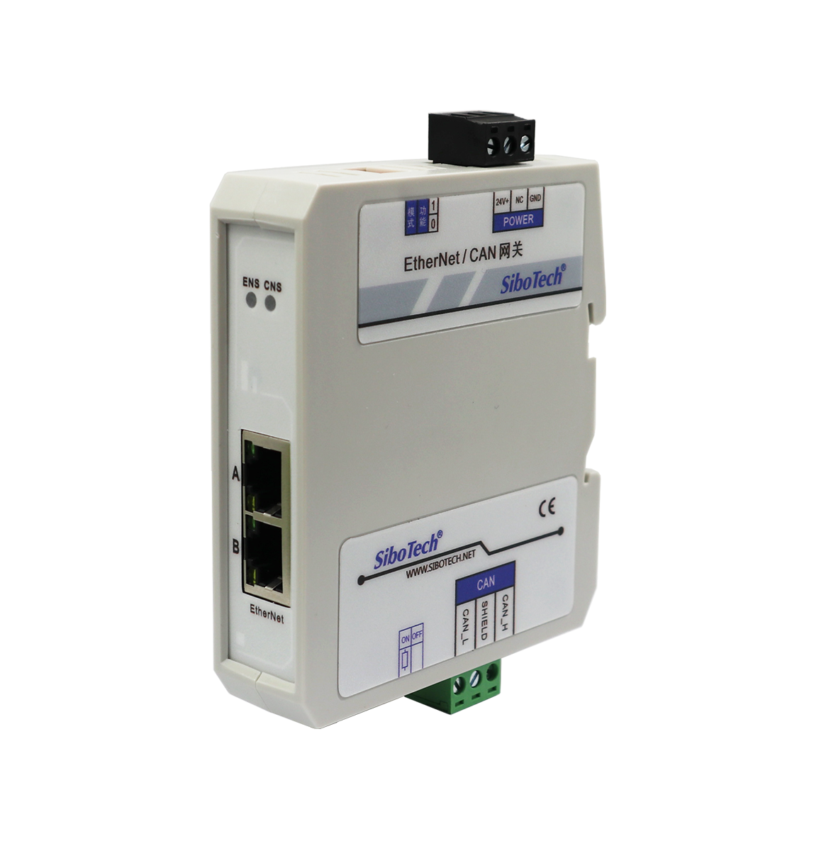 EtherNet/CAN网关 ENC-318