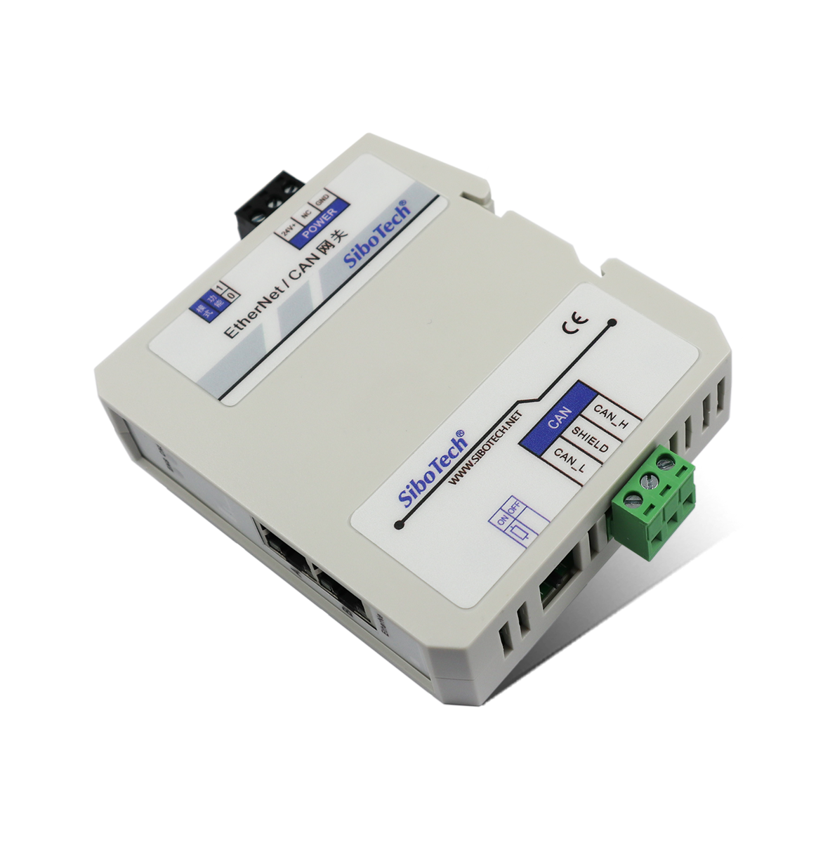 EtherNet/CAN网关 ENC-318