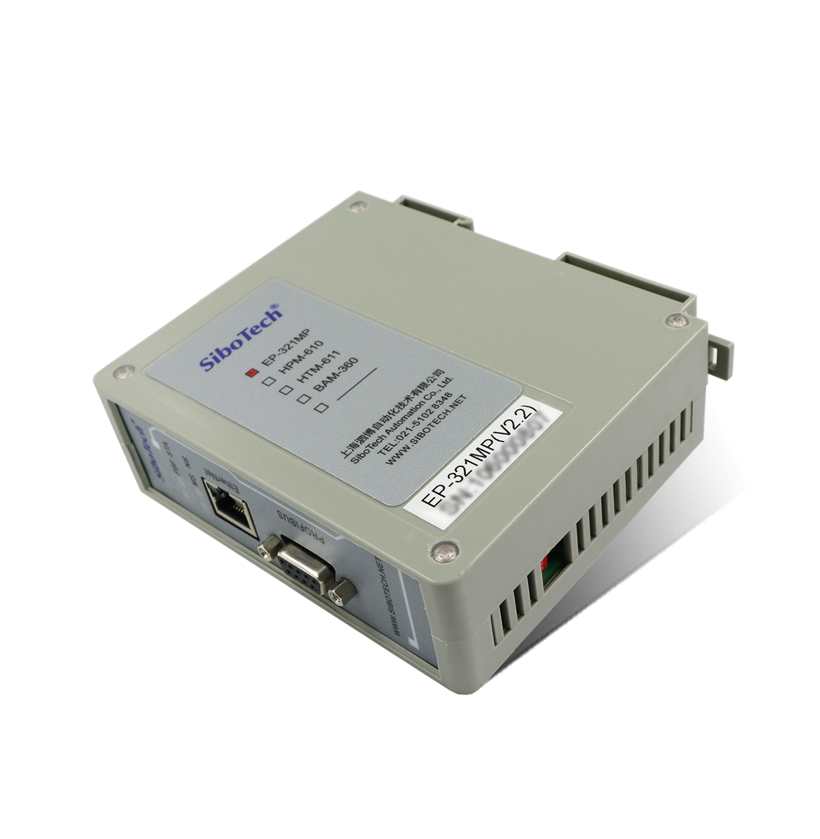 Modbus TCP / PROFIBUS DP网关 EP-321MP V2.9