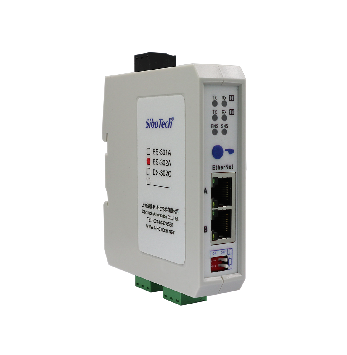 工业以太网串口网关 ES-302A/C（双串口）