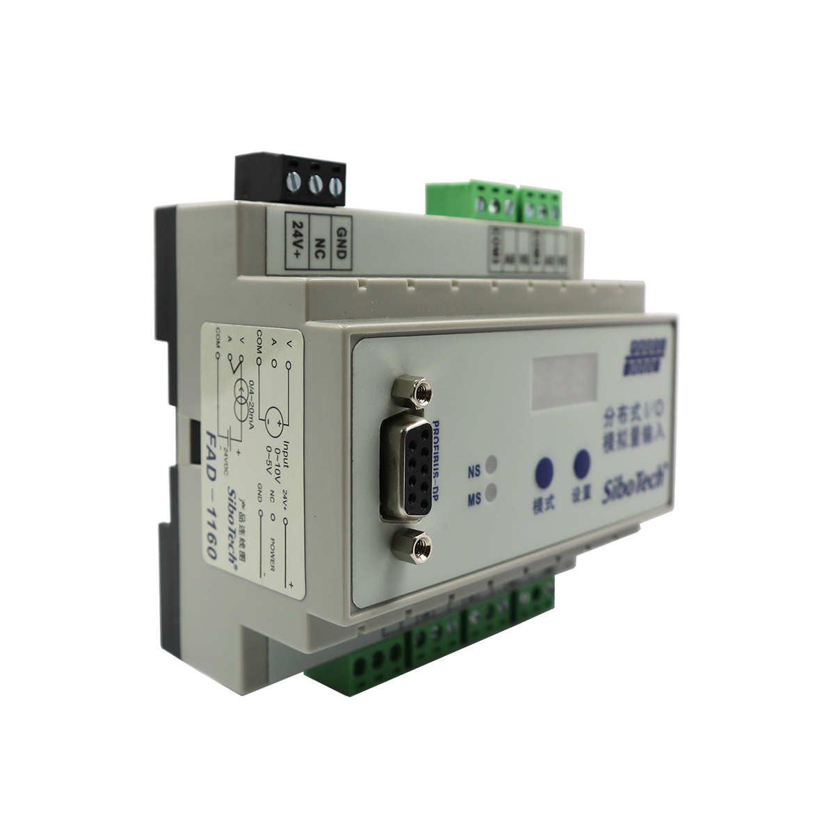 6通道输入模拟量（AI）/PROFIBUS DP模块 FAD-1160