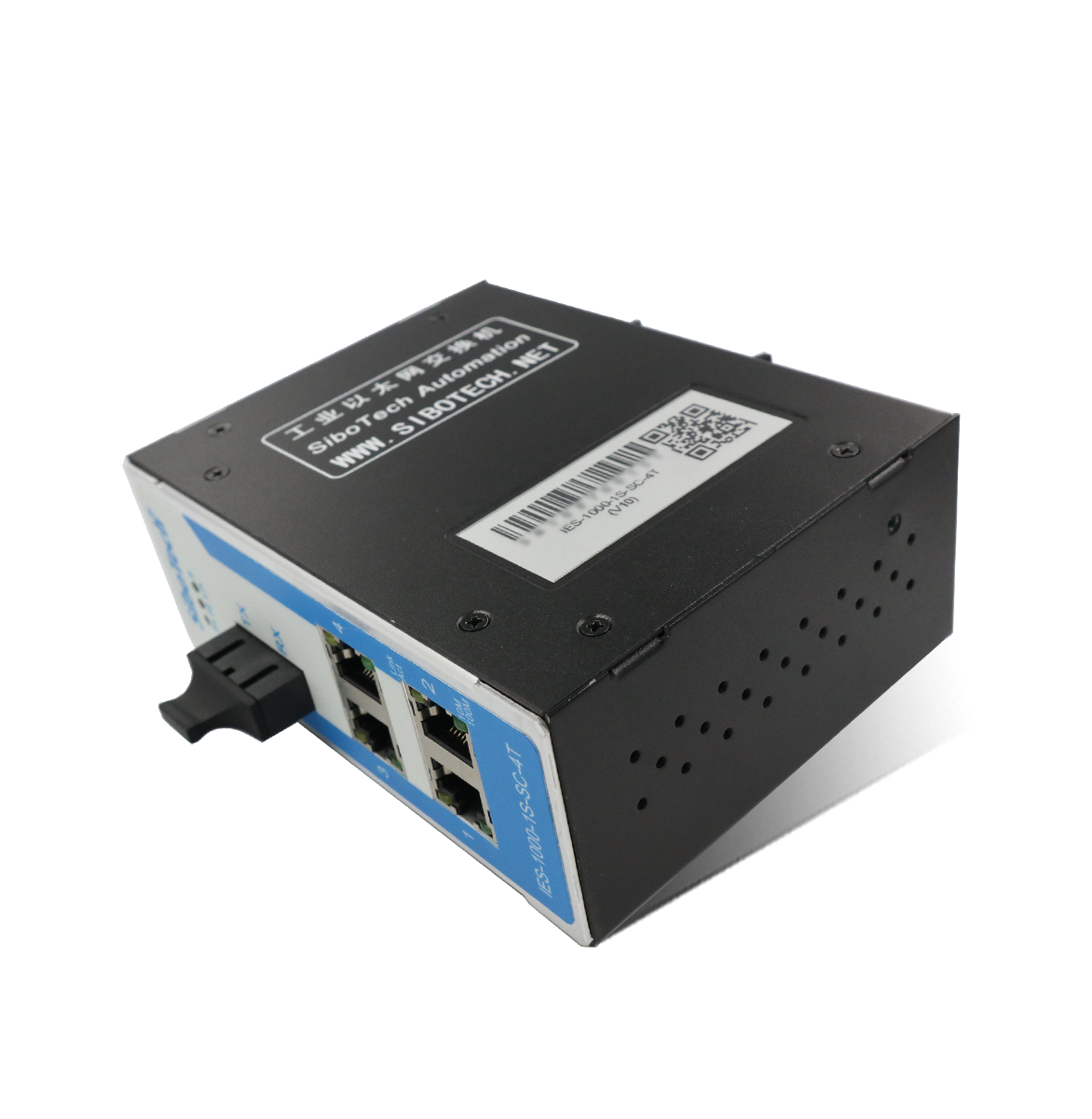 1光口/4电口工业以太网交换机 IES-1000-1S-SC-4T