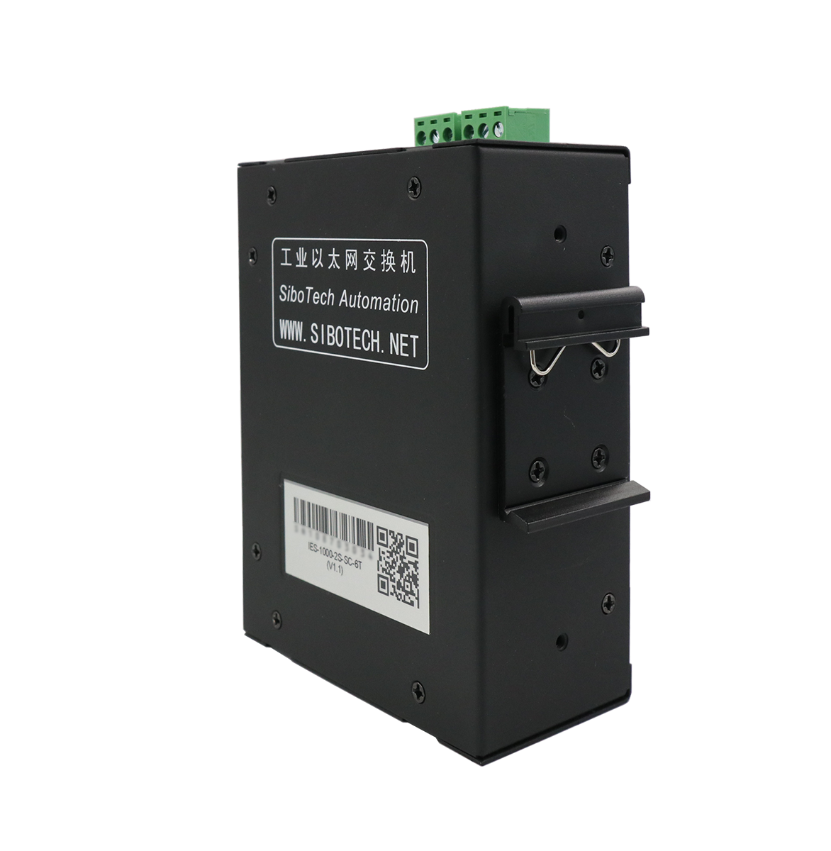 2光口/6电口工业以太网交换机 IES-1000-2S-SC-6T