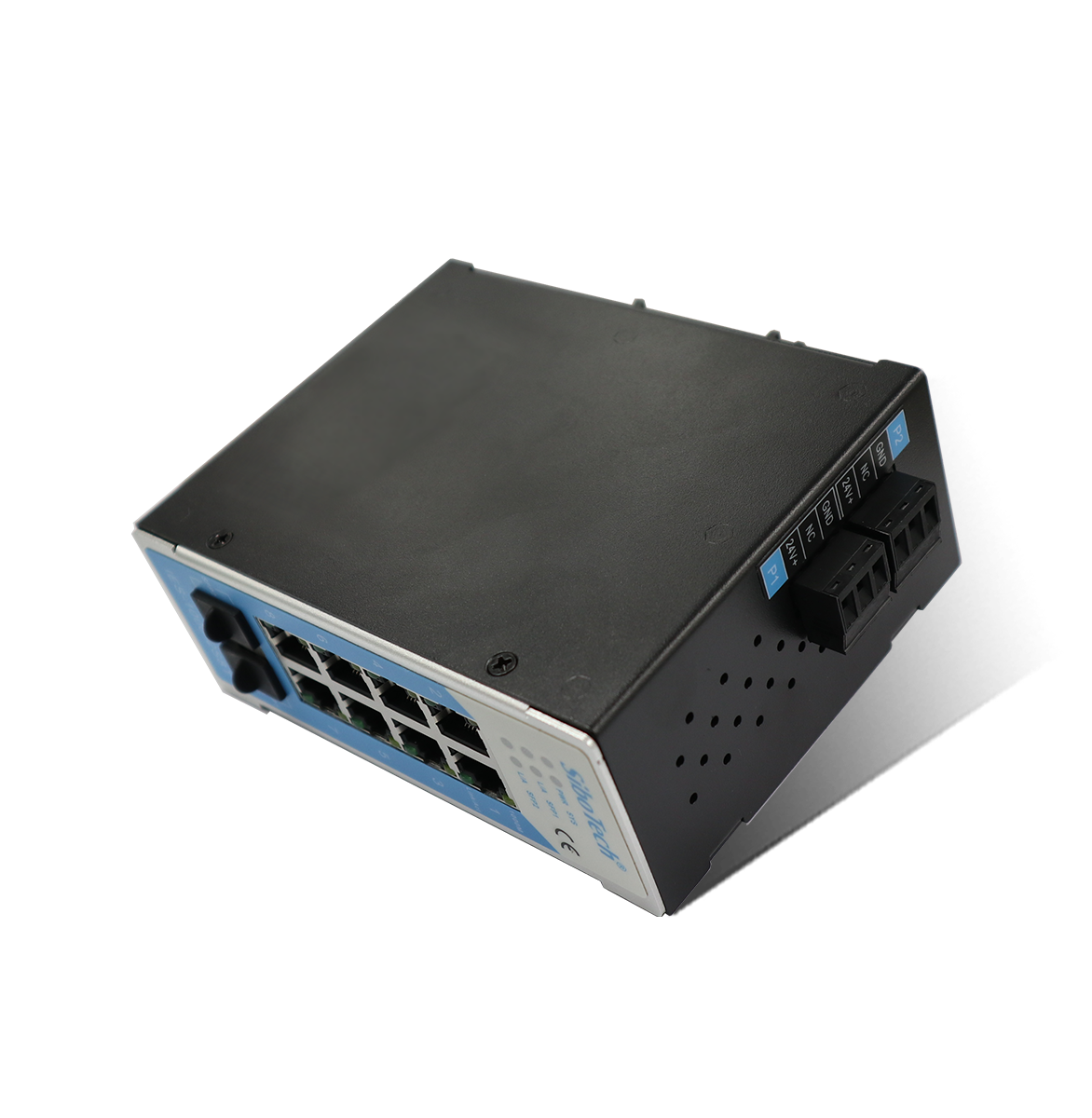 2光口/8电口工业以太网交换机 IES-1000-2S8T