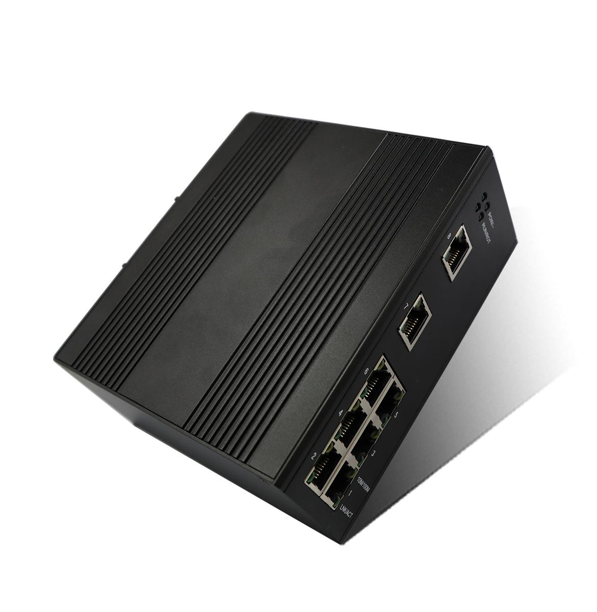 8电口网管型工业以太网交换机 IES-2000E-8T-MR