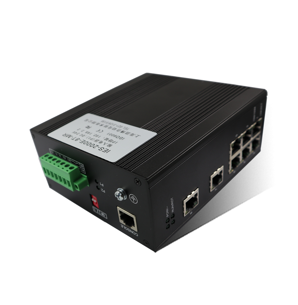 8电口网管型工业以太网交换机 IES-2000E-8T-MR