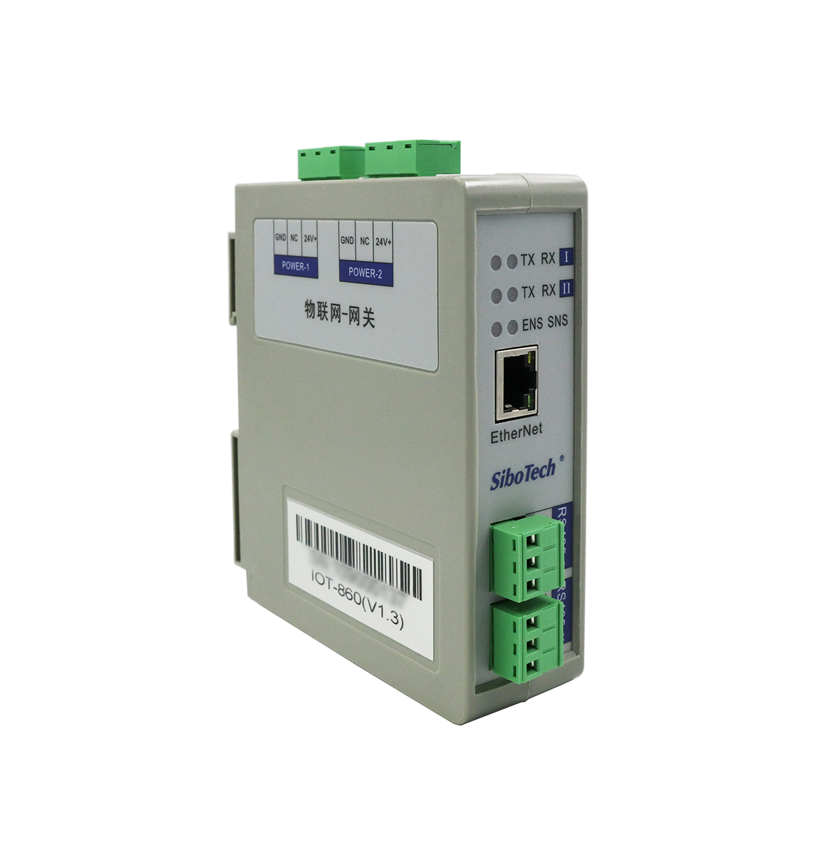 Modbus RTU /Modbus TCP 转 IoT 网关 IOT-860