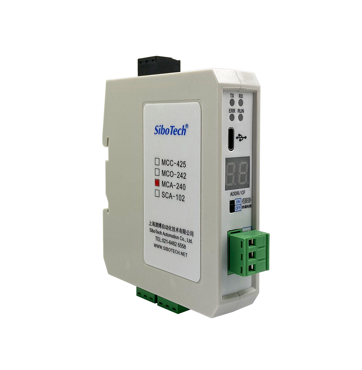 Modbus/CAN网关 MCA-240