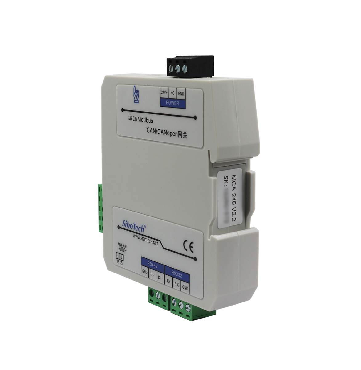 Modbus/CAN网关 MCA-240 V2.2