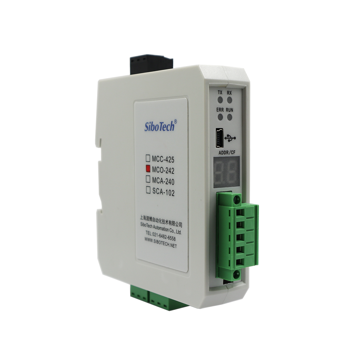 Modbus/CANopen网关 MCO-242 V4.0