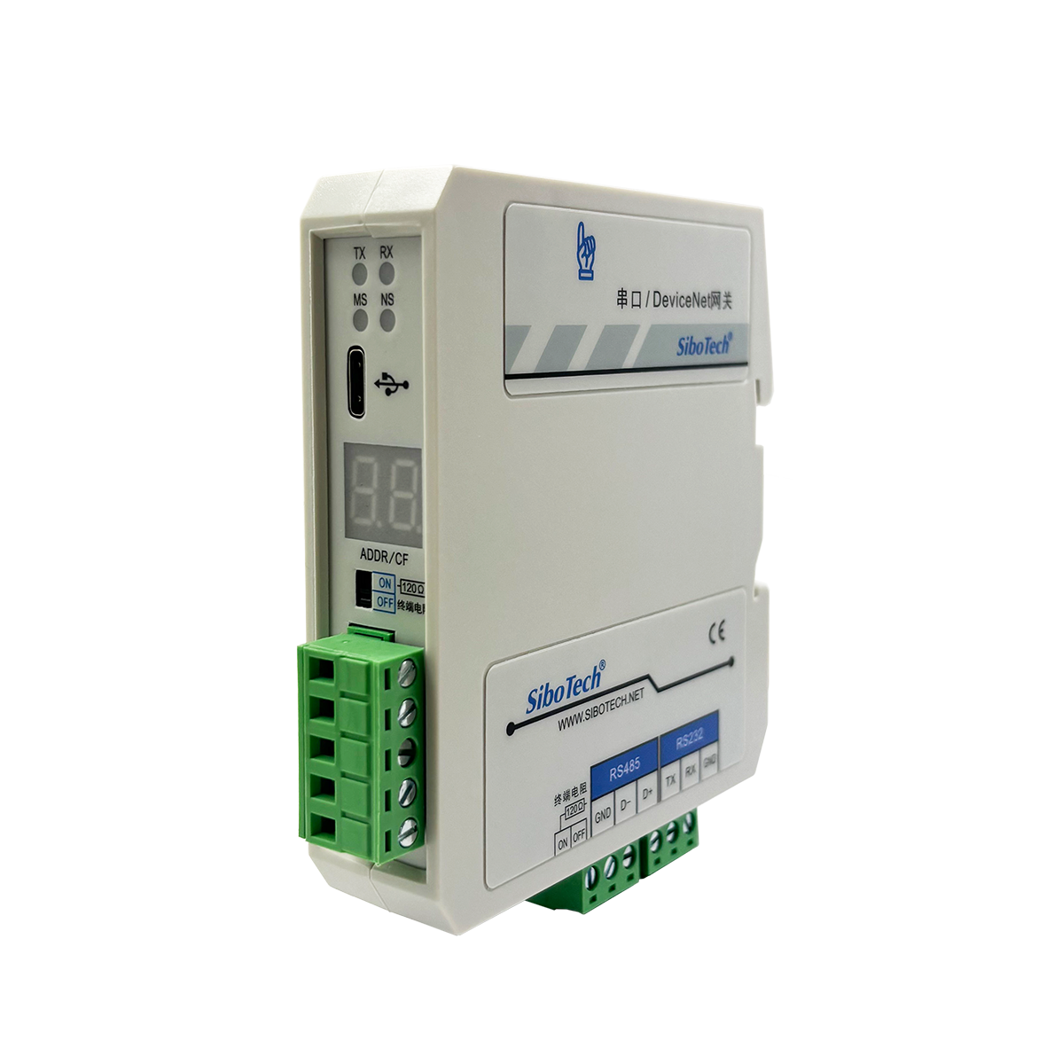 Modbus/DeviceNet网关 MD-210