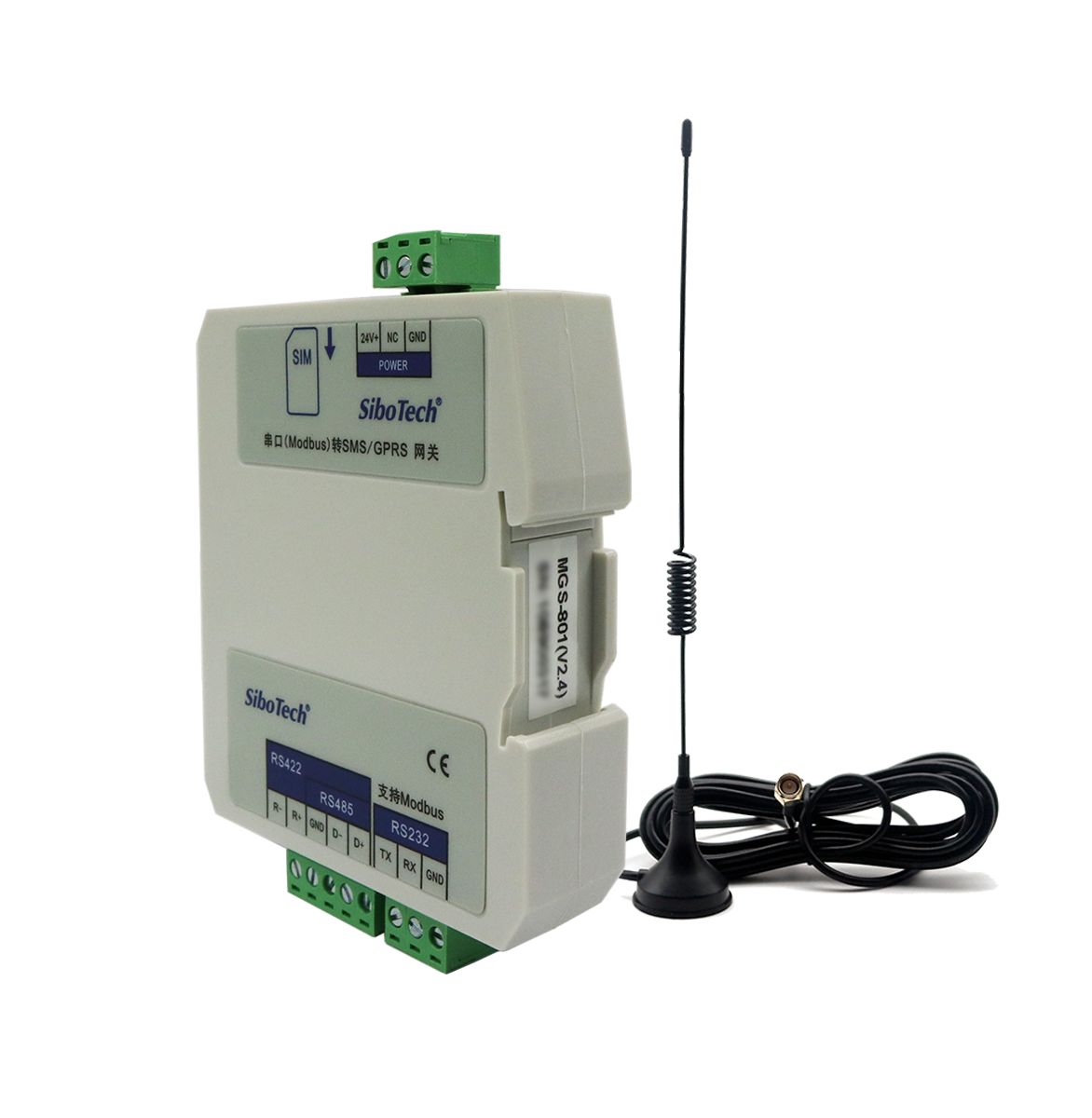 串口（Modbus）转SMS/GPRS网关 MGS-801