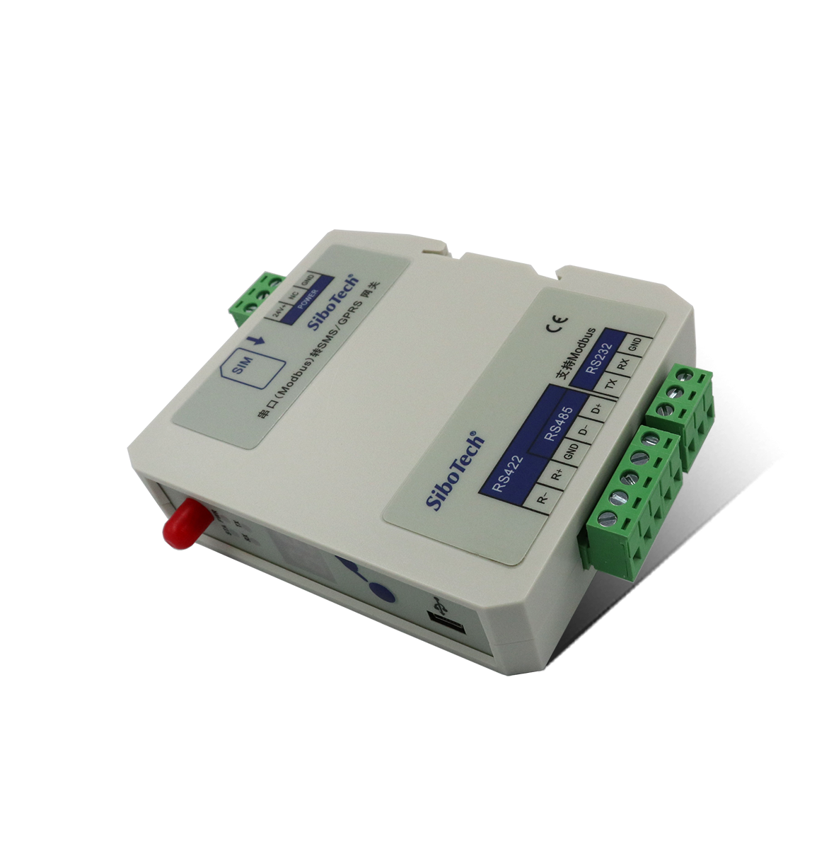 串口（Modbus）转SMS/GPRS网关 MGS-801