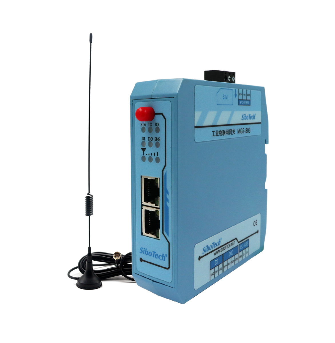 Modbus RTU/Modbus TCP转4G网关 MGS-803B V2.X