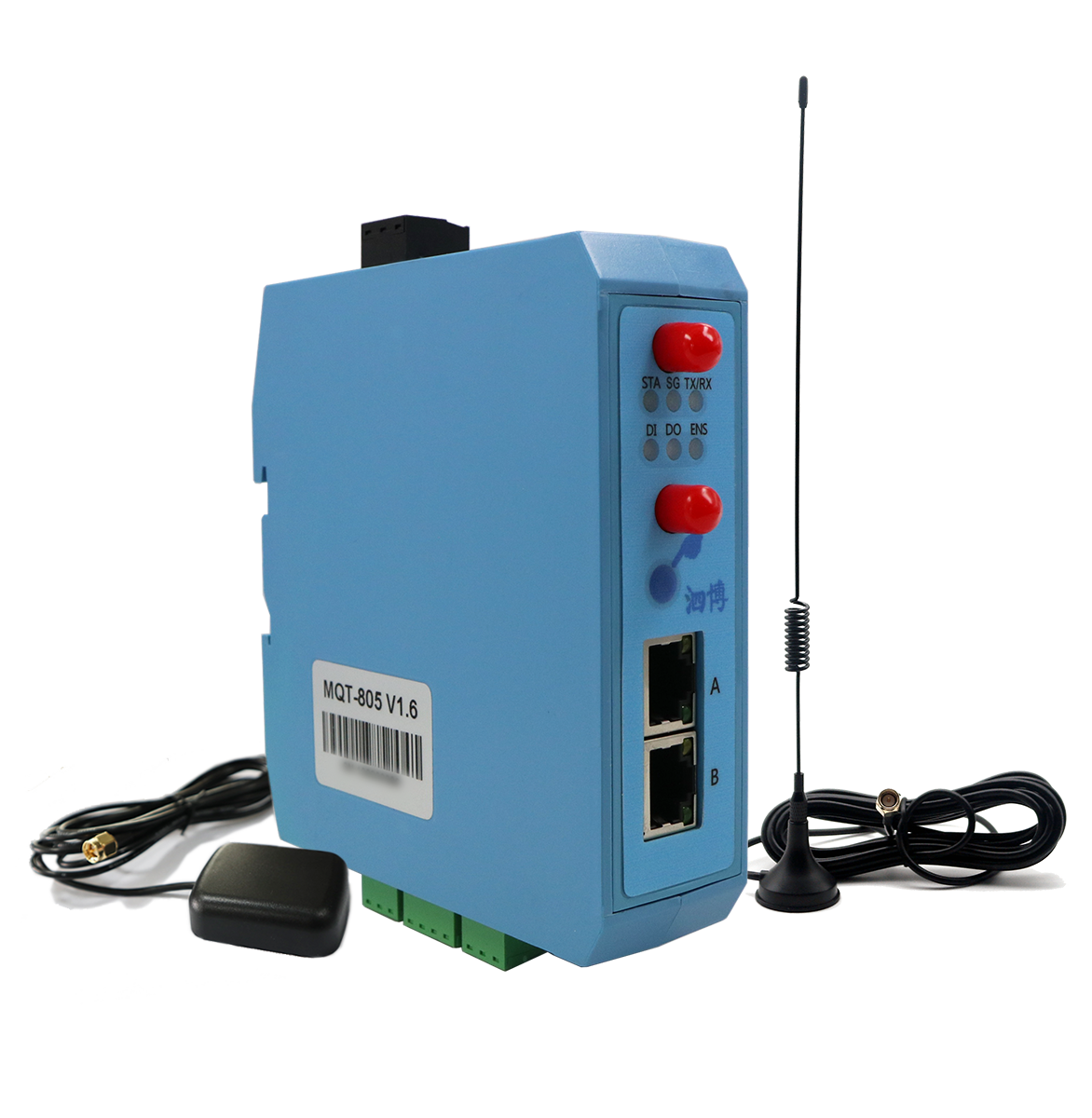 Modbus/Modbus TCP/EtherNet IP转MQTT物联网网关MQT-805