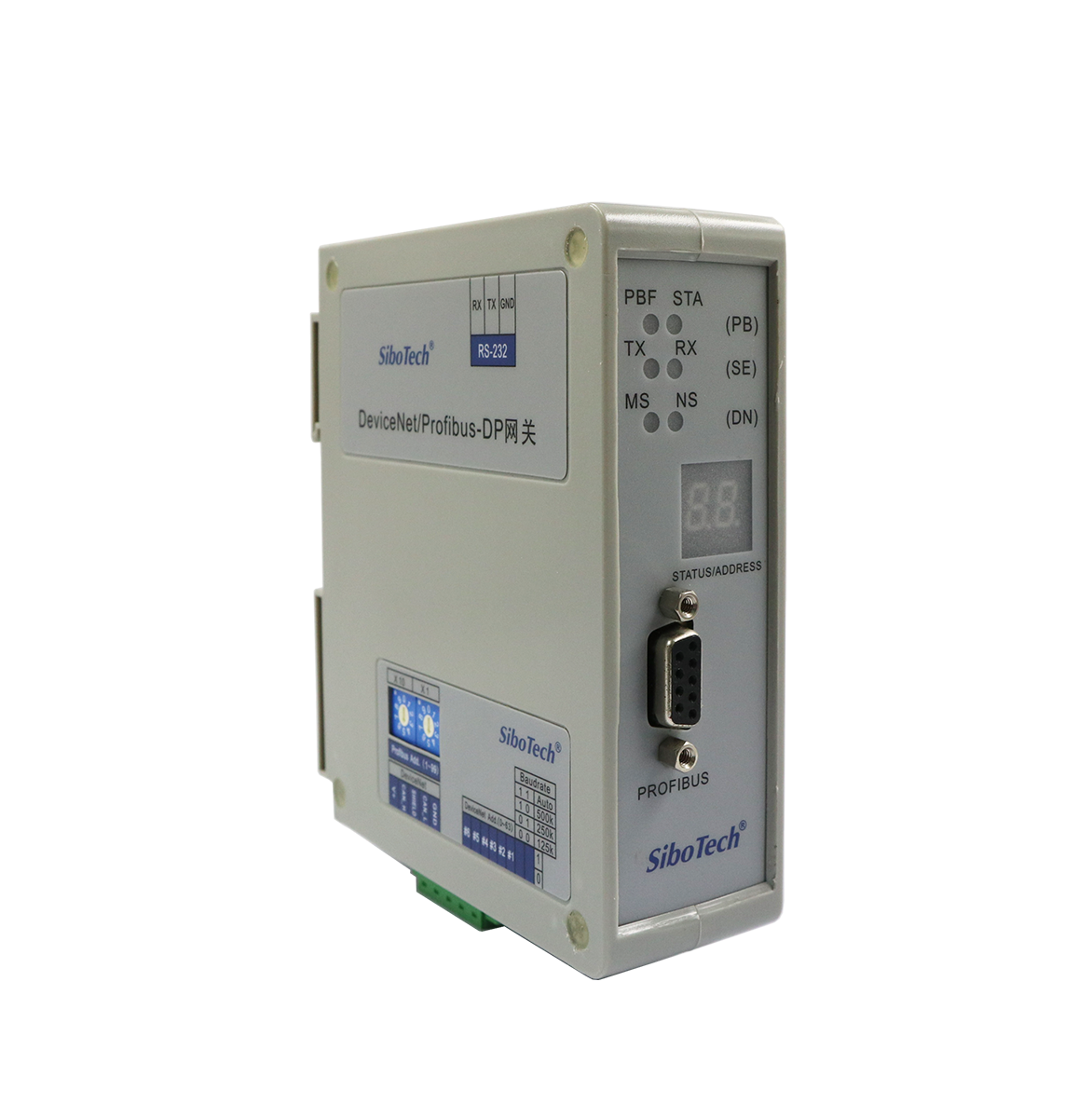 DeviceNet（从）/PROFIBUS DP（从）网关 PD-100S