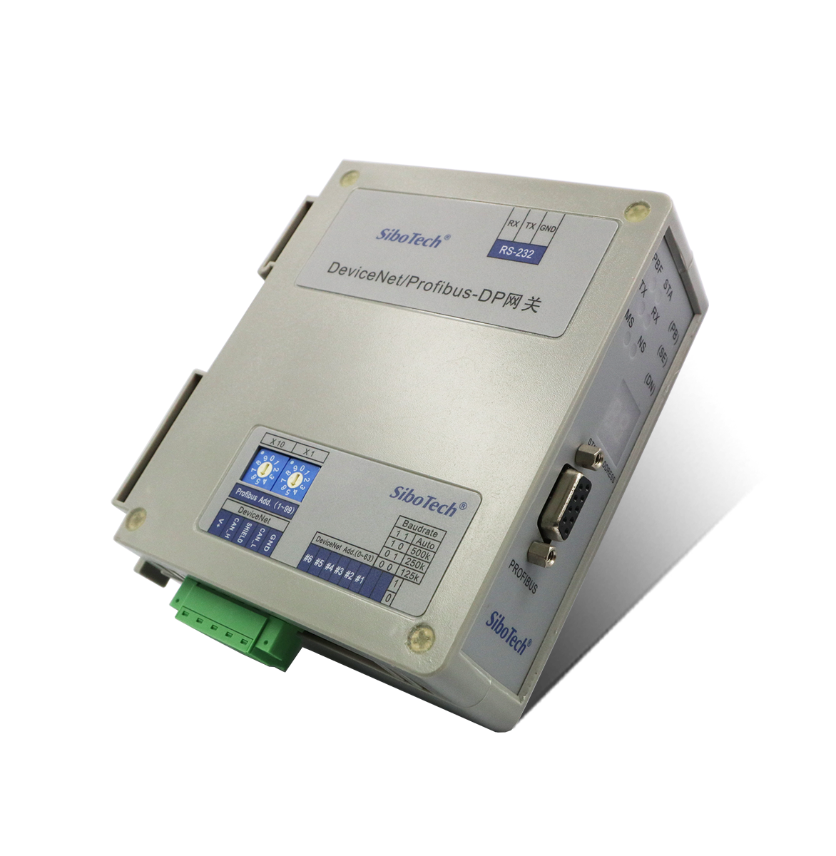 DeviceNet（从）/PROFIBUS DP（从）网关 PD-100S