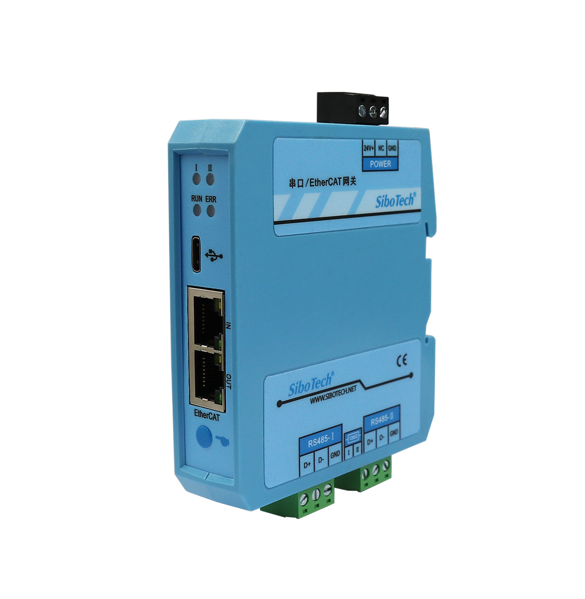 Modbus/EtherCAT网关 SEC-580