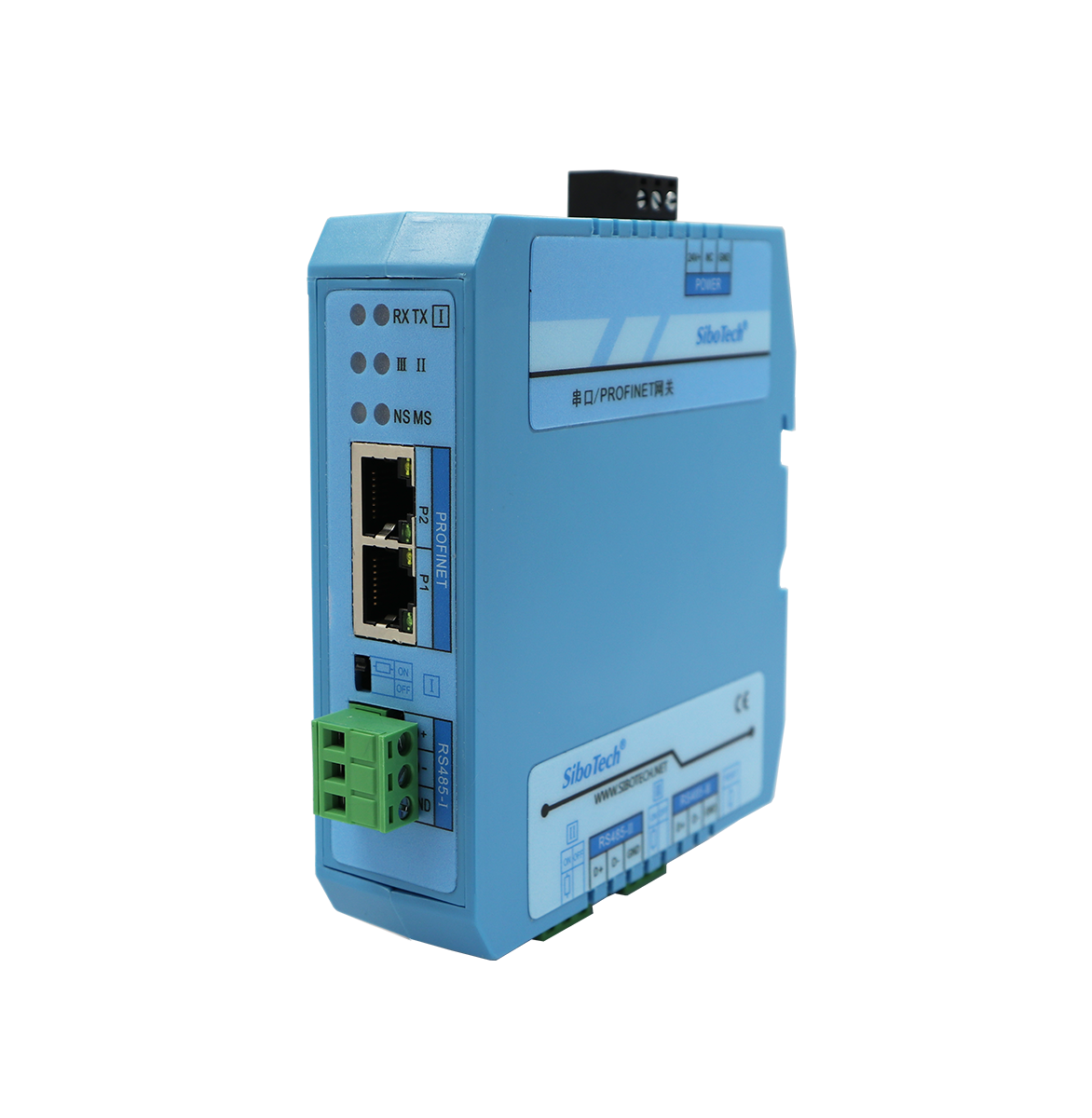 通用串口（三路隔离）/PROFINET网关 TS-180 V5.1
